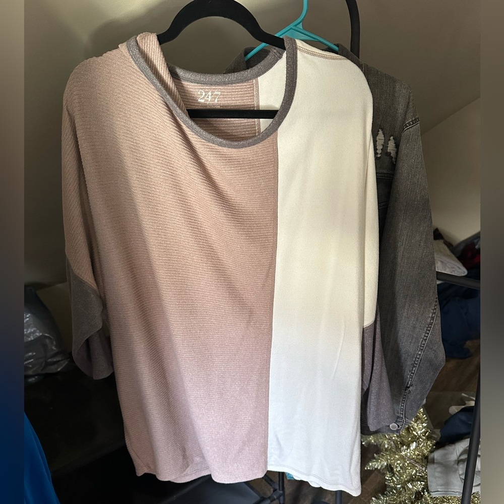 Maurice’s 24/7 oversized long sleeve